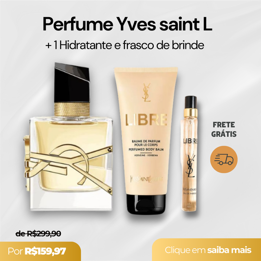 Perfume Yves saint Laurent  50ML + 1 hidratante e frasco de brinde