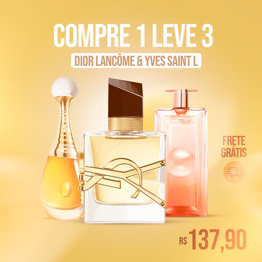 O Trio de Luxo Que Define 2026 | J’adore L’Or, Idôle Bloom e Libre Le Parfum