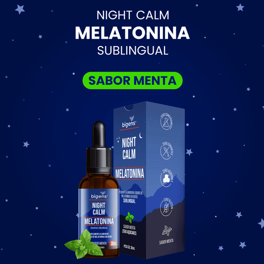 Gotas Líquida Menta | Melatonina 30ml